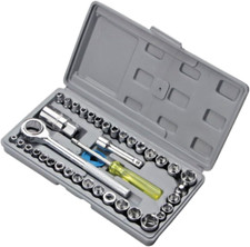 Kit 40 chiavi bussola combi