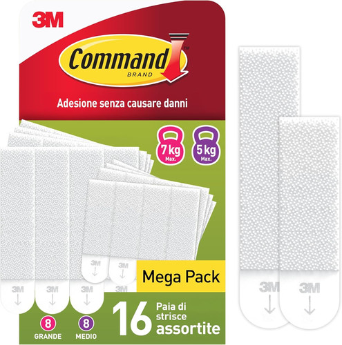 Strisce appendi quadri adesive - quadri,