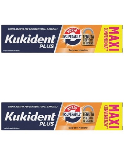 Kukident doppia azione - azione, crema