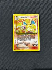 POKEMON SET BASE CHARIZARD 4/102 RARA REVERSE HOLO ORIGINAE BUONA ITALIANA