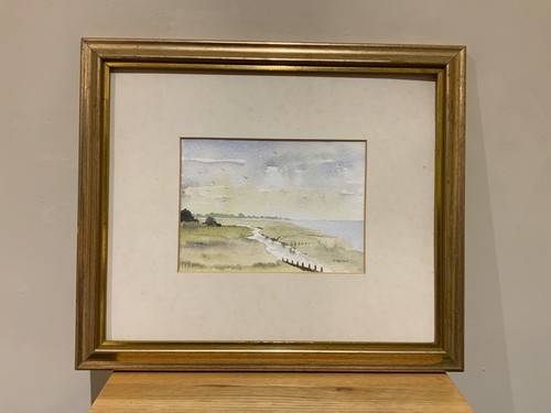 Quadro acquerello vintage - , con