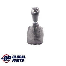 Mercedes W204 Cambio Coperchio Leva Pomello Automatico Pelle Nero A2042676210