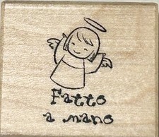Timbro in legno Fatto a Mano
