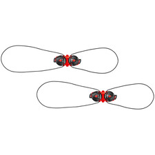 Sidi Tecno-3 Kit Chiusura Scarpe Bici Push Doppio Sistema Vestibilità Precisa, Doppio Quadrante