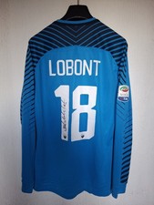 LOBONT MAGLIA ROMA 2017/18 MATCH WORN VS LAZIO CALCIO SHIRT JERSEY MATCHDAY 