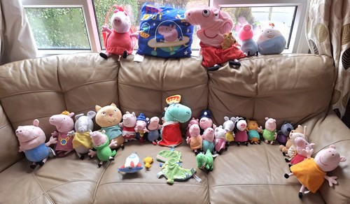 Pacchetto peluche peppa - peluche,