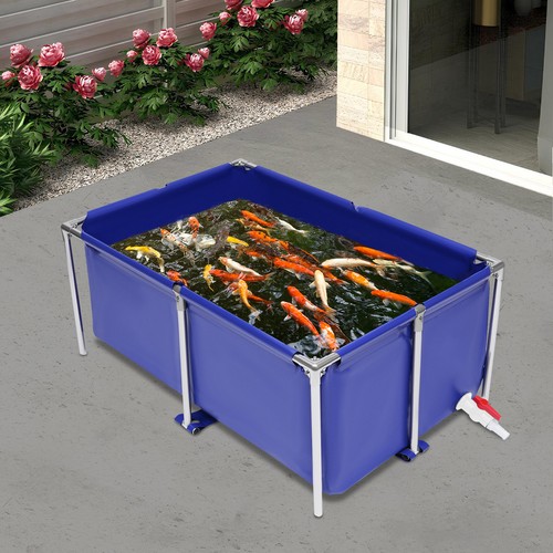 Tela cuboide blu laghetto per