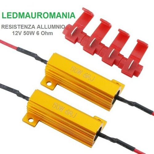 Resistenza lampada led 50w - 50w, 6