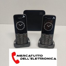 Telefono Cordless Gigaset SL750 PRO DUO Vivavoce Rubrica BLUETOOTH Display Color