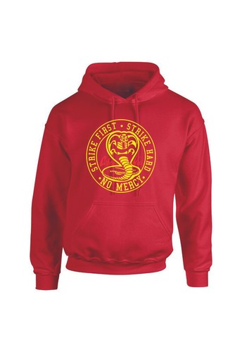 Felpa con cappuccio cobra kai - cappuccio,