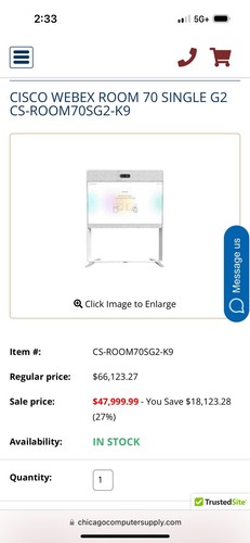 Cisco webex room 70 - cisco,
