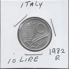 ARATRO ITALIA 10 LIRE 1982R