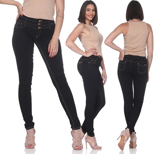 Jeans donna skinny tubino - a,