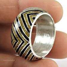 Anello In Smalto In Argento