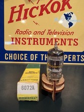 Amperex GE 6072 1970 12AY7 2