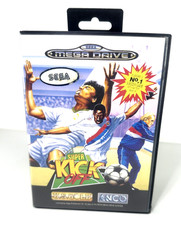 SUPER KICK OFF SEGA MEGA DRIVE PAL COMPLETO