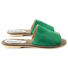 Sandali bassi in camoscio