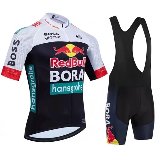 Tuta ciclismo red - red, bull