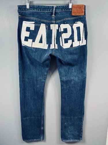 Jeans evisu backwards spell - jeans,