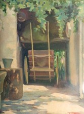 Dipinto dell'artista siciliano