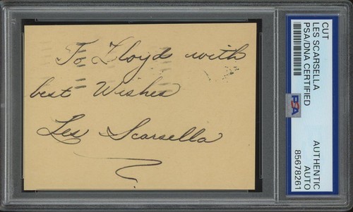 Les scarsella - les, (1913-1958)