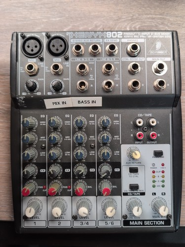 Behringer xenyx 802 mixer - behringer,