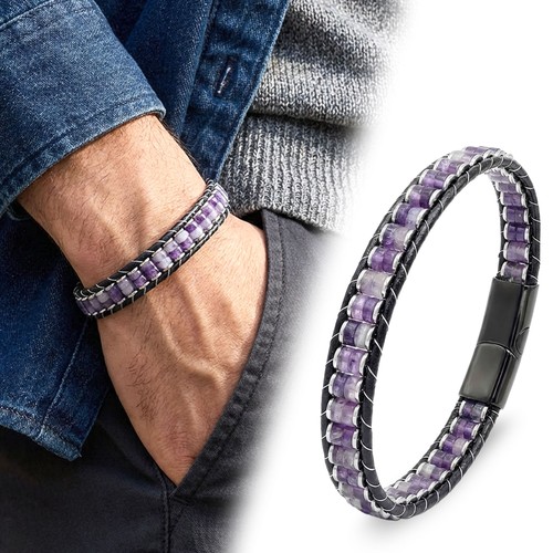 Bracciale vera pelle - in,