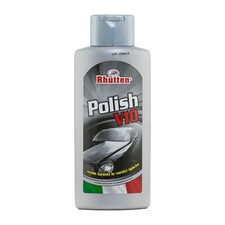 POLISH CERA LUCIDANTE RINNOVANTE PROTETTIVO CARROZZERIA AUTO 500 ML V10 RHUTTEN