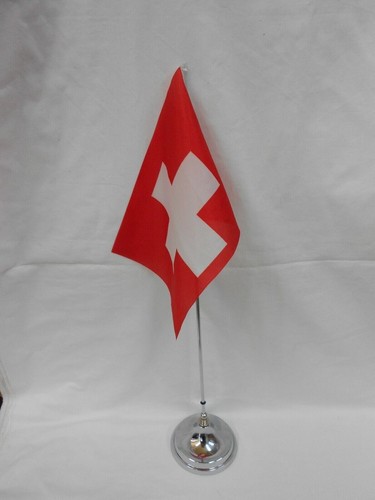 Bandiera svizzera tavolo cm - da,