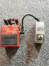 Boss RC-2 Loop Station pedale chitarra con pedale interruttore pistola stop/tempo ray
