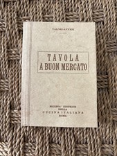 TAVOLA A BUON MERCATO Valori, Annesi Ed. Quadratum La Cucina Italiana 1995