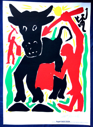 Penck mostra bandiera - a.r.penck,