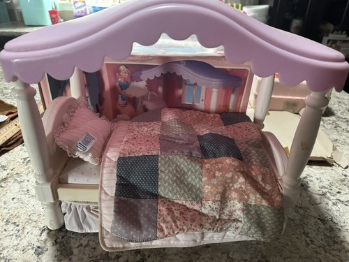 Letto baldacchino vintage - letto,