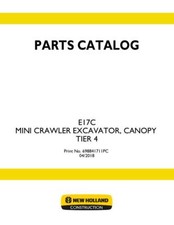 NEW HOLLAND E17C - MINI