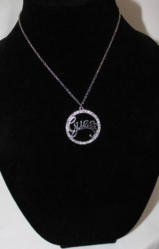 Collana con ciondolo - , strass
