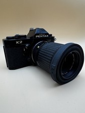 Macchina fotografica Pentax K2 con obiettivo 1:4 100mm
