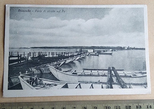 Brescello 1917 ponte di - ponte,