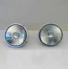 FARO ANT. DESTRO & SX PER FIAT 131 H1 DI PROFONDITA C/GHIERA CROMATA COPPIA