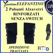 2 Pulsanti per pulsantiera LANCIA Y ELEFANTINO alzavetri finestrini tasto