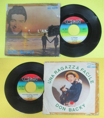 Don backy l amore - 7'',