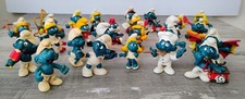 Lotto figurine Puffi PVC