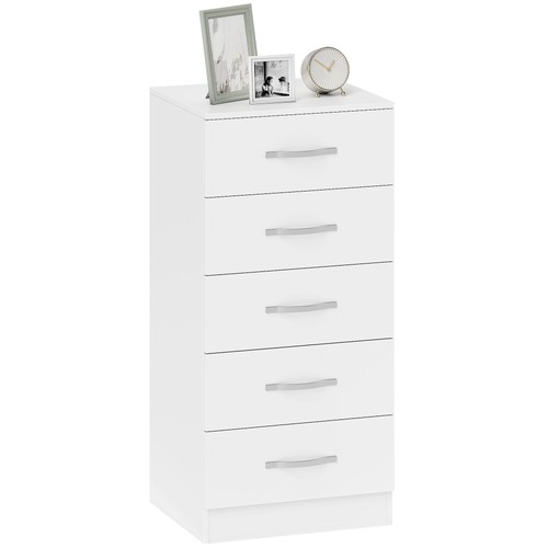 Homcom cassettiera cassetti - 5,