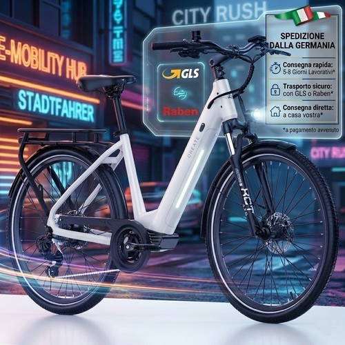 Bici elettrica e - bici, 27,5"