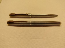Coppia penna a sfera e stilografica Parker argento 925 silver sterling  USA