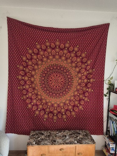 Wandteppich wandbehang red - wandteppich,