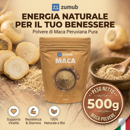 Maca peruviana polvere - maca, in