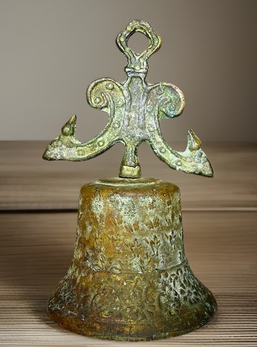 Antica campana bronzo - campana, in