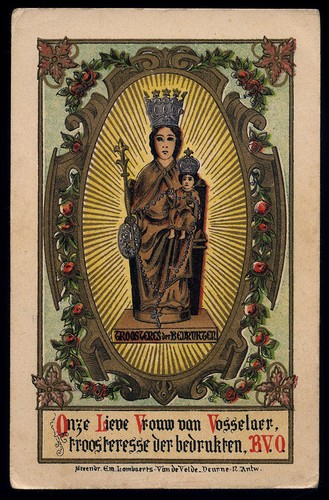 Antico santino cromo holy - antico, card