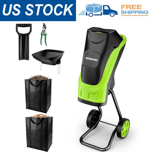 Trituratore elettrico workpro - trituratore,