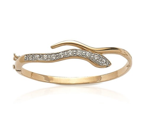 Bracciale rigido aperto con - bracciale,